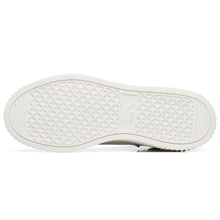 Anta Life Collection High top Skateboard Shoes Women's White Black 922248015-1