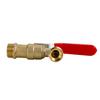 High Flows Metal Outdoor Water Faucet with 1/2 Inch Thread Connection Quick Fixing for Garden Car Washing & Hand Basins
