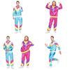 Unisex Punk Hip Hop Outfit With Polyester For Summer Stage Shows And Parties