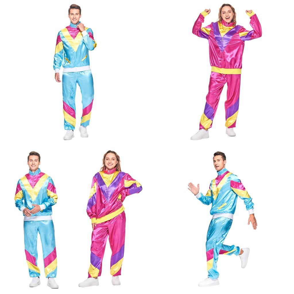Unisex Punk Hip Hop Outfit With Polyester For Summer Stage Shows And Parties