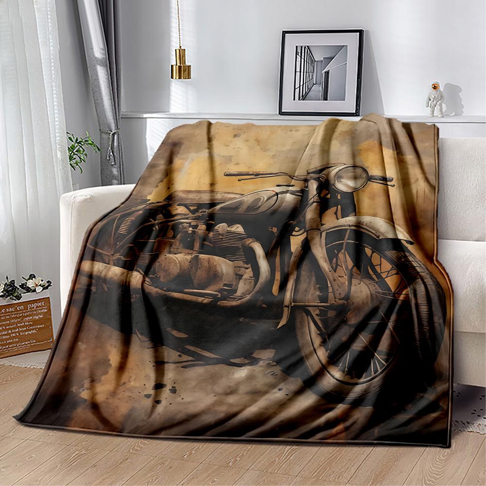 Motocross Adventure Sport Flanelldecke - Weich und geeignet für Sofas, Betten, Büros, Reisen, alle Jahreszeiten und das beste Geschenk für die Feiertage.