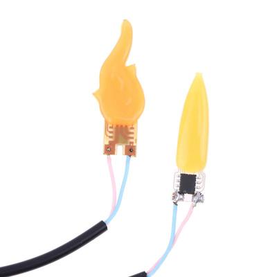 DC5V 1800K LED Flash Candle Light With USB Interface Edison Flame Filament DIY Party Decorative Light Bulb Accessories