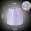 14cm Small Glass Chandelier Lamp Shades, Modern Wall Lasmp Cover, Clip on  for Bedrooms Living Room