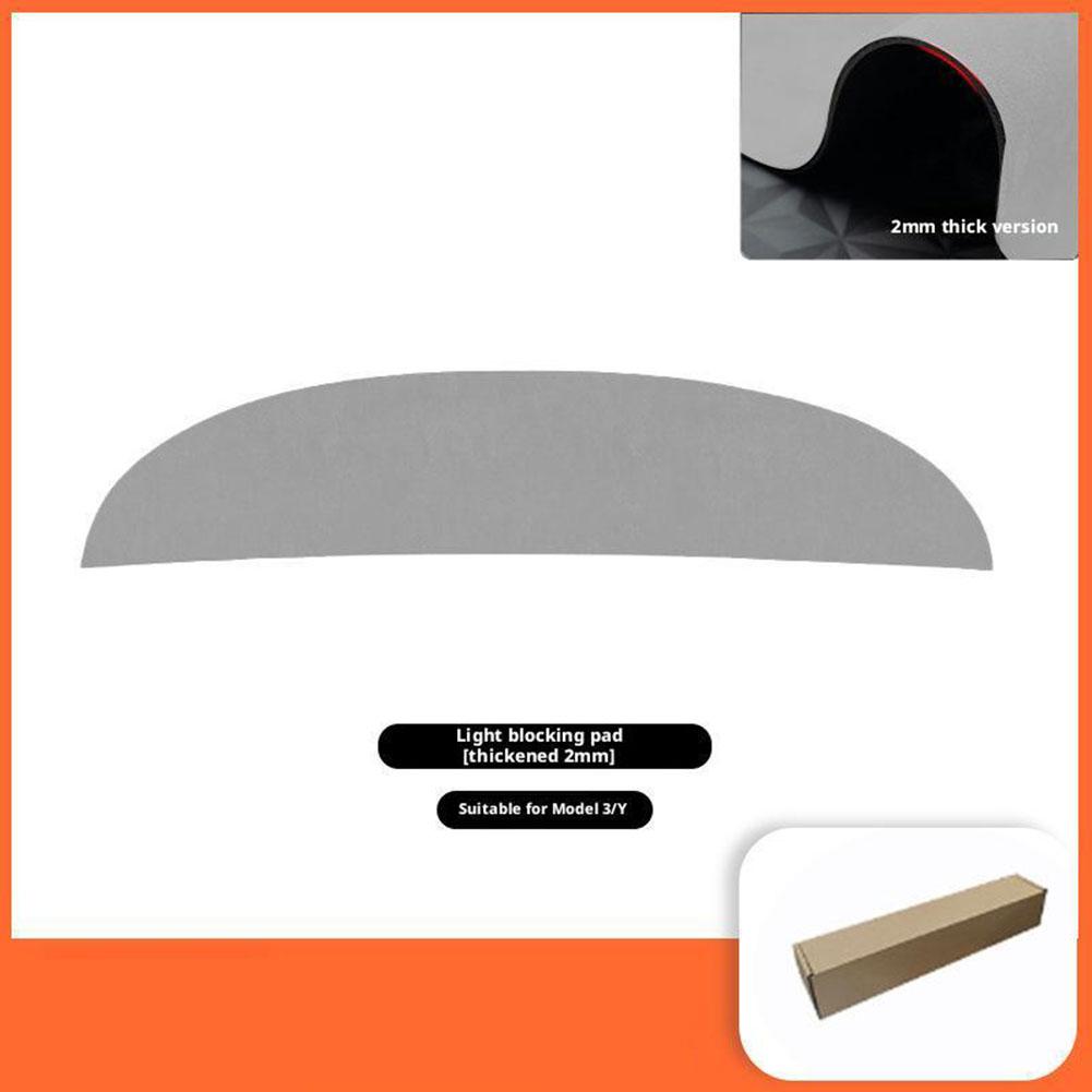 Suede Dashboard Cover Pad for Tesla MODEL Y Juniper 2025 Sunshade Protector Anti-UV Dash Mat Sun-shading Non-slip Pads