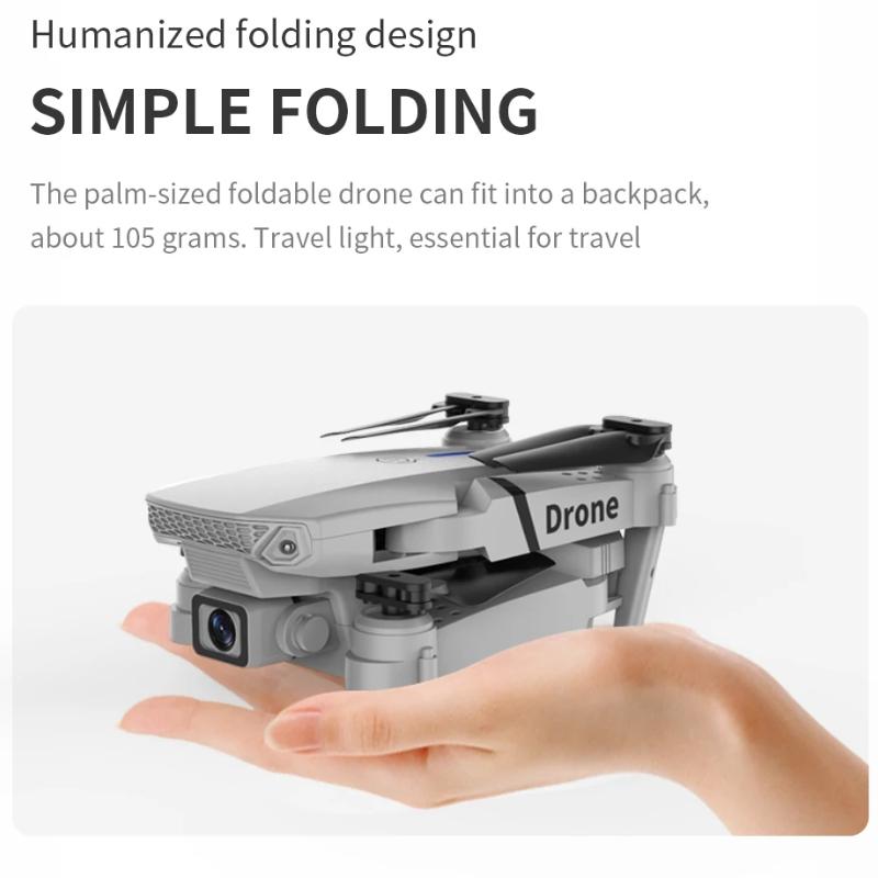 Neue WIFI FPV Drohne Weitwinkel HD 4K 1080P Kamera Höhenhaltung RC Faltbarer Quadcopter