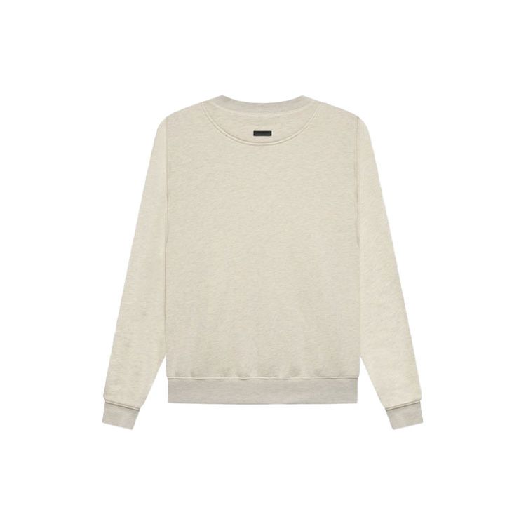 Fear of God G Crewneck Sweatshirt Cream Heather Men Tops FG50-054OFL-101