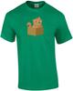 If It Fits, I Sits. Funny Cat T-shirt