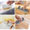 2 Pcs 7.68" Silicone Squeegee White Soft Water Scraper Cleaner Hanging Hole Car Window Blade Flexible Waterblade Cleaner Tool for Shower Doors Mirror