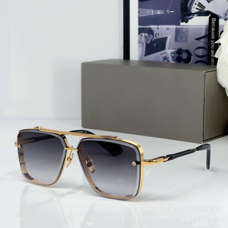 ANDITAGG sunglasses trendy men trimmed lenses UV protection sunglasses heavy industry glasses fashion mach six