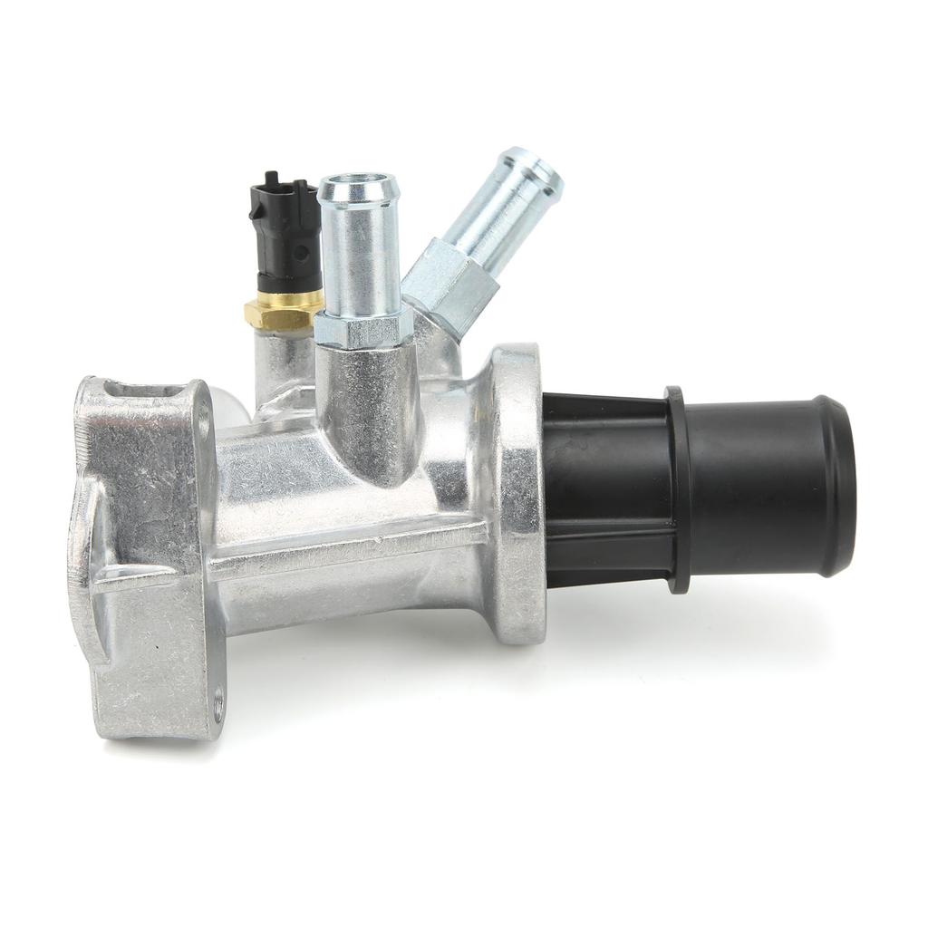 Thermostat Assembly 68028074AA Engine Coolant Thermostat Water Housing Kit Replacement for DODGE NITRO 2007‑2009