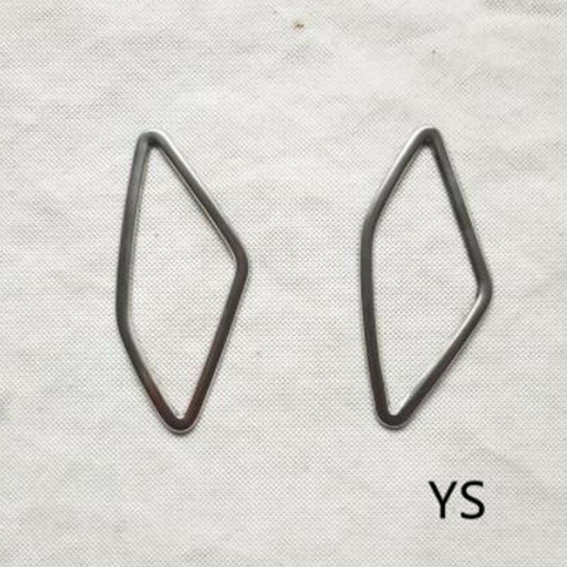 

A Pillar Speaker Side Stereo Bezel Garnish Metal Interior Cover Trim for Skoda KAROQ 2018 Car Styling Accessories YS