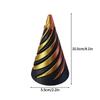 Rotating Pyramid 3D Printed Spiral Cone Three-dimensional Pyramid Desktop Figure Home Decoration Desk Accessories