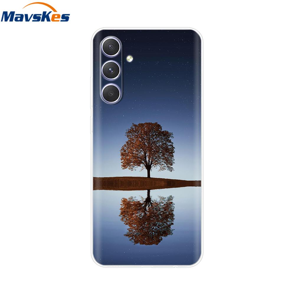 Hülle Für Samsung A15 Weiche Rückabdeckung Schutzhülle aus Silikon Bumper Shell Funda Para Für Samsung Galaxy A15 4G 5G Capa Handyhüllen