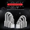 Laicai 304 Stainless Steel Padlock CN plug (adapter included)