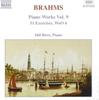 CD J. BRAHMS - Piano Works-Vol. 9  8553425 Naxos 1996 Non Japan Classical Used