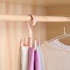 1 Pcs Of Rotatable 4-claw Multi-purpose Hanging Hooks Clothes Hangers Neckties Scarves Clothes And Hats Plastic Hangers