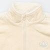 adidas Originals Color-Block Zipper Retro Stand Collar Jacket for Women, White