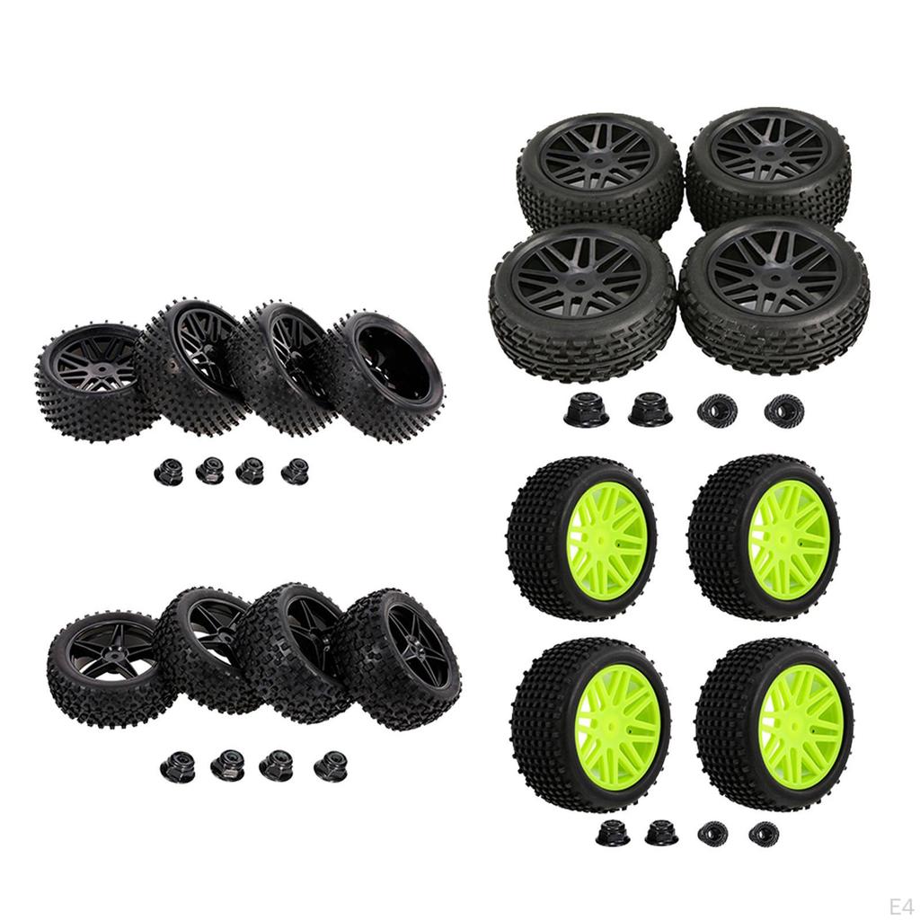 RC 1/10 Rubber Tyres Tires Super Soft for HPI Climbing Rock Crawler Parts