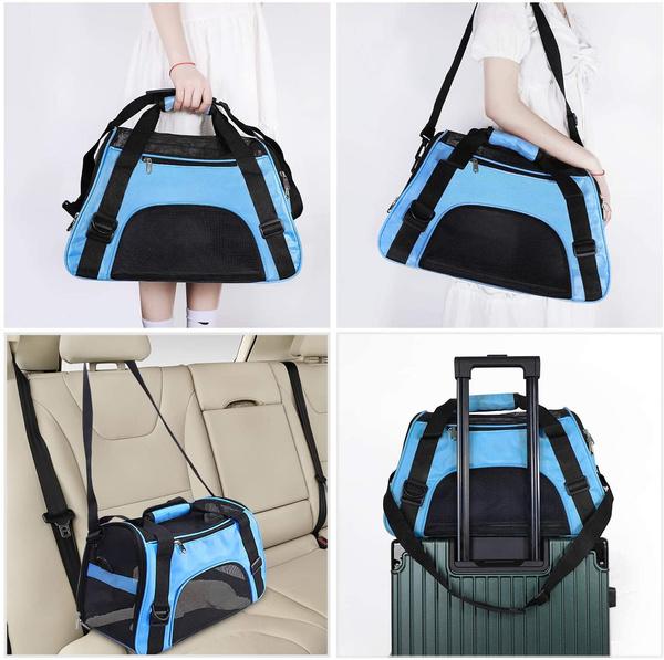 Portable Dog Travel Backpack Breathable Mesh Cat Puppy Shoulder Carrier Bag for Pet Dogs Outdoor Carring Bag