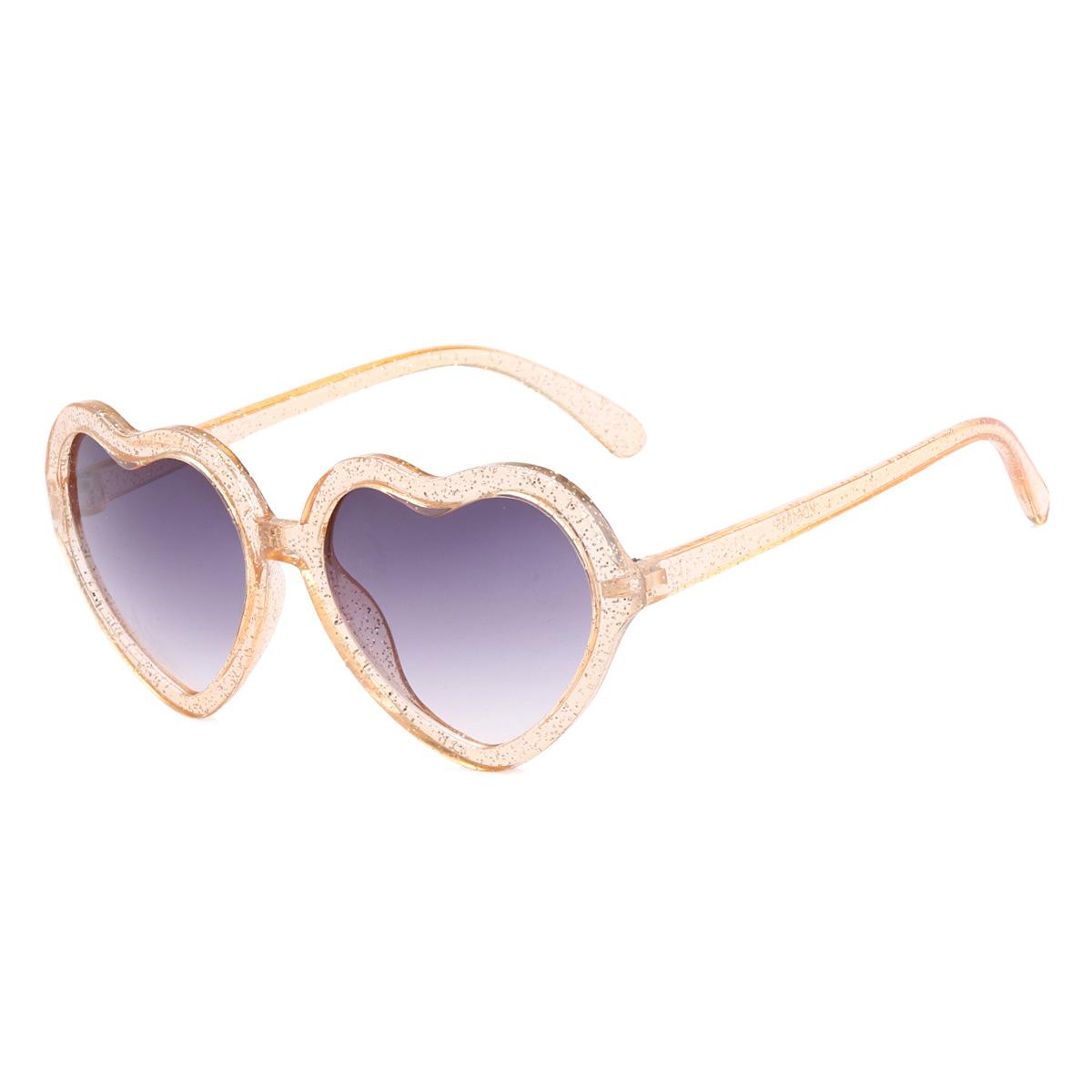 

Stylish Kids rose pink Heart Sunglasses UV400 Protection Adjustable Frame for Boys Girls Baby Toddler 0-12 Years eyewear коричневый