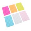6PCS Suction Cup Phone Case Mount Fluorescent Color Silicone Double Sided Strong Anti Slip Universal Suction Phone Case