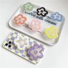 Transparent Solid Color Flower Glossy Foldable poSocket Pocket Phone Holder for Smartphone Grip Finger Ring Stand socket