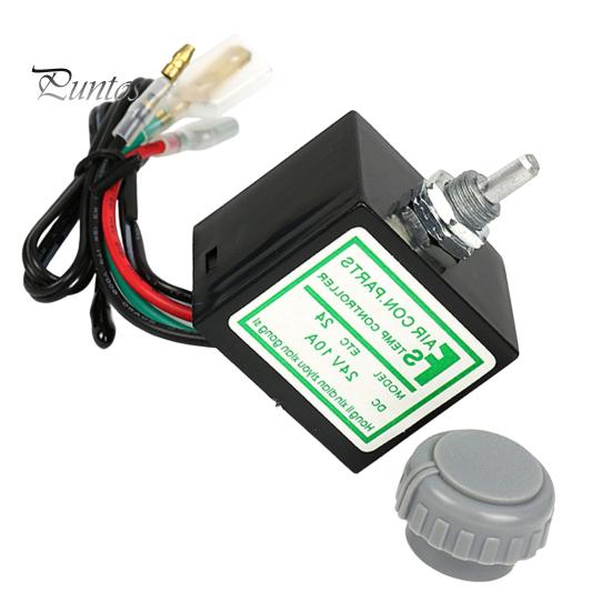 Temperature Control AC Thermostat Controller Heat-resistant Flame-retardant Original Standard Direct Replacement Simple Installation Car Electronic