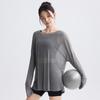 Women's Breathable Loose Long Sleeve Yoga & Running Top Plus Size