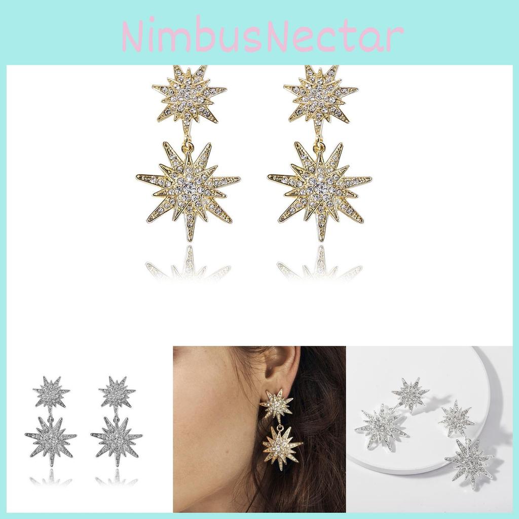 Contemporary European American Style Geometric Pompom Earrings Women For