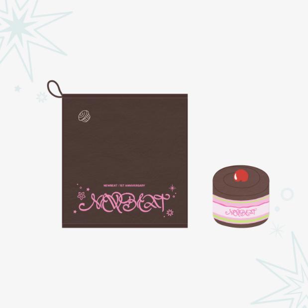 Pre-order NEWBEAT 1st Anniversary Dol Cake Hand Towel
