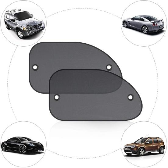 2 Pack Universal Car Window Shade, Cling Sunshade - Sun, Glare And UV Rays Protection For Your Child - Baby Side Window Car Sun Shades, Blocks Over
