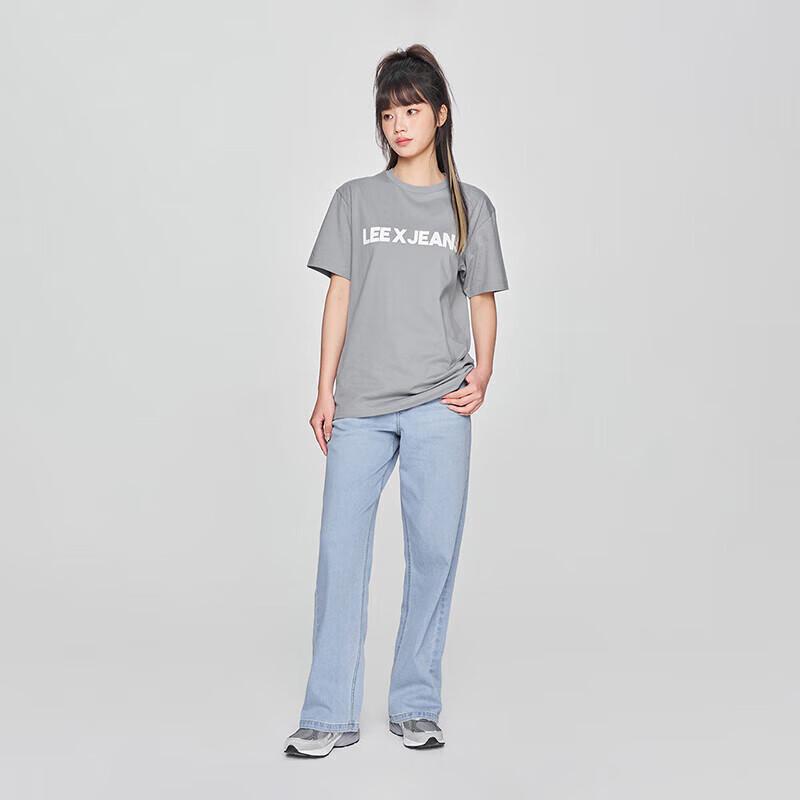 Lee Women's High-Waist Straight Wide-Leg Cool-Feel Jeans