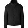Lawson Serie Klassisch Rotes Etikett Winddicht Wasserdicht Einfarbig Stehkragen Logo Reißverschluss Wolle Fleece Jacke Herren Jacken Schwarz 7049M-61