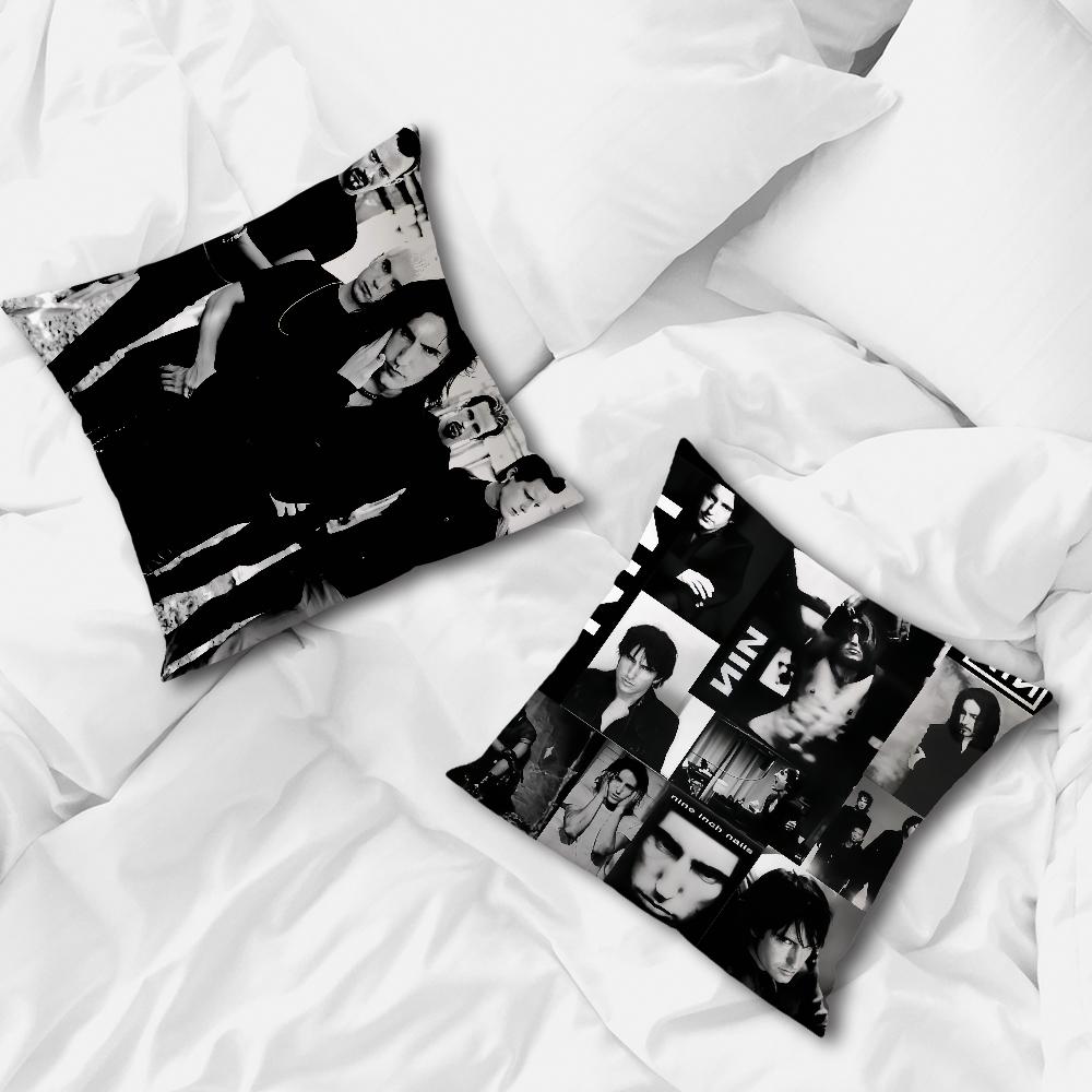 Band N-Nine Inch N-Nails Comfortable Soft Pillow Case For Sofa Living Room Home Office Decor And Protective Covers