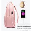 Fashionable Waterproof USB Laptop Backpack for 14-15.6 Inch, Unisex, Large Capacity
