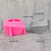 Irregular Vase Silicone Mold DIY Flower Pots Ornaments Making Plaster Epoxy Resin Casting Molds Pen Holder Mold Handmade