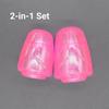 2pcs Bold Penis Sleeves Lasting Glans Extender Condom Delay Cock Ring Sheath Sex Toys for Man