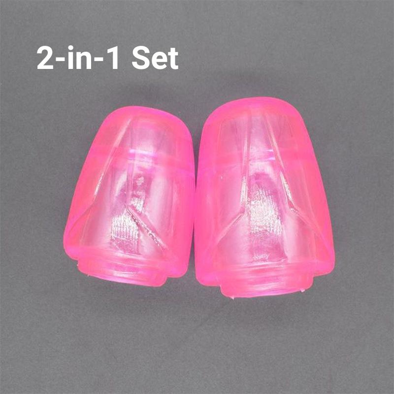 2pcs Bold Penis Sleeves Lasting Glans Extender Condom Delay Cock Ring Sheath Sex Toys for Man