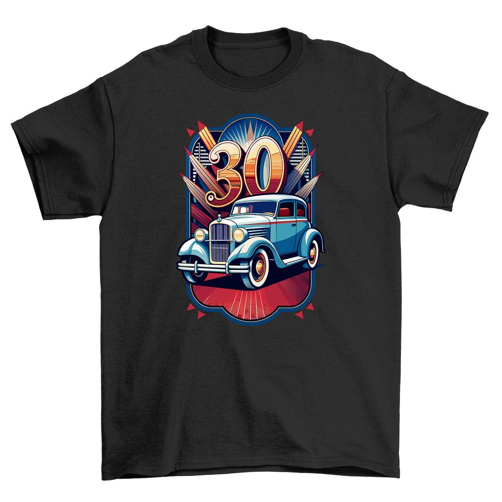 Retro_56 Vintage Car Tee - Classic Coolness in Cotton! Funny T-Shirt Mens Womens Tees Top Unisex Desi
