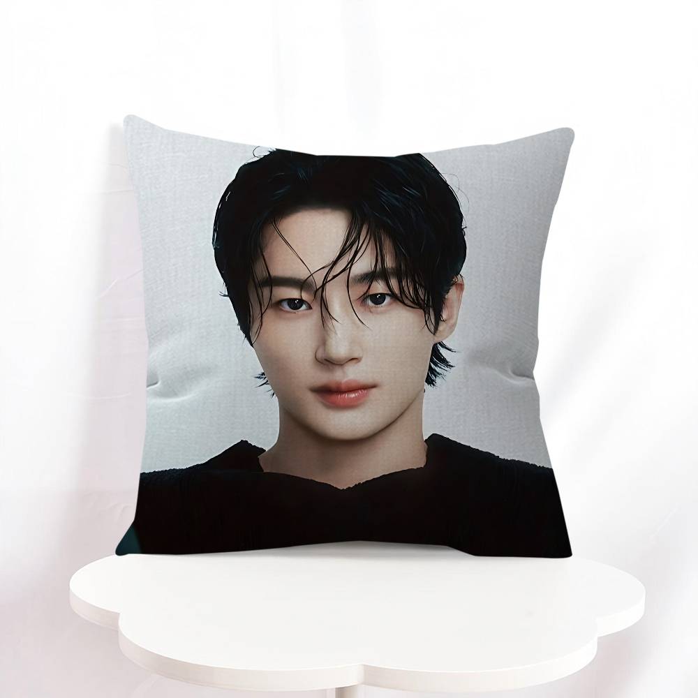 

B-Byeon Wooseok Cushion Cover 30x50 Polyester Sofa Cushions Decorative Throw Pillows Home Decoration Pillowcover 16x16Inch