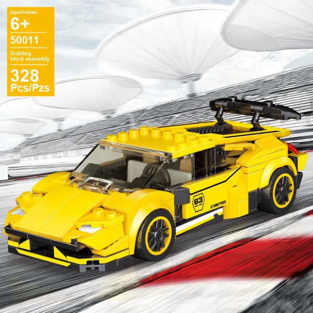 Město Champion Rychlosti Technické Auto Sportovní Závodní Auto Moc Stavebnice Vzdělávací Hračky Pro Děti Kluci Vánoční Dárky