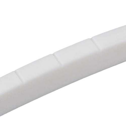 Yibuy 2-Pack White Cow Bone Electric Guitar Nuts for 6 String Repair