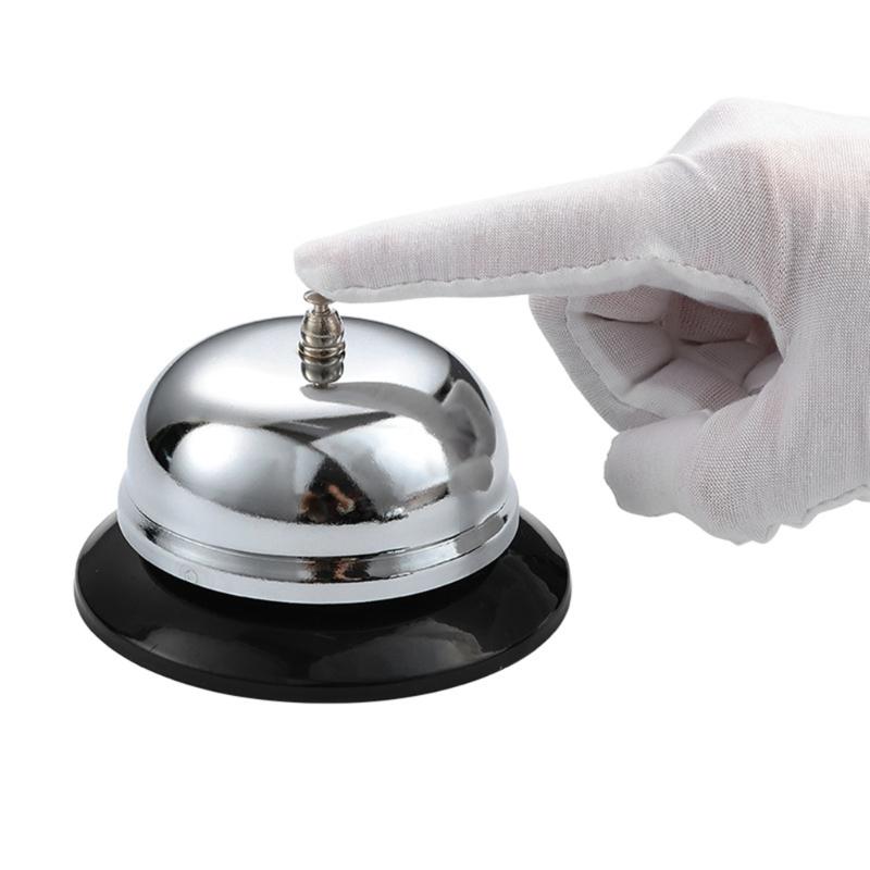 Metal Anti-Rust Desktop Call Bells Customer Service Bells Pet Training Bells Kitchen Tool for Table, Desktop, Counter