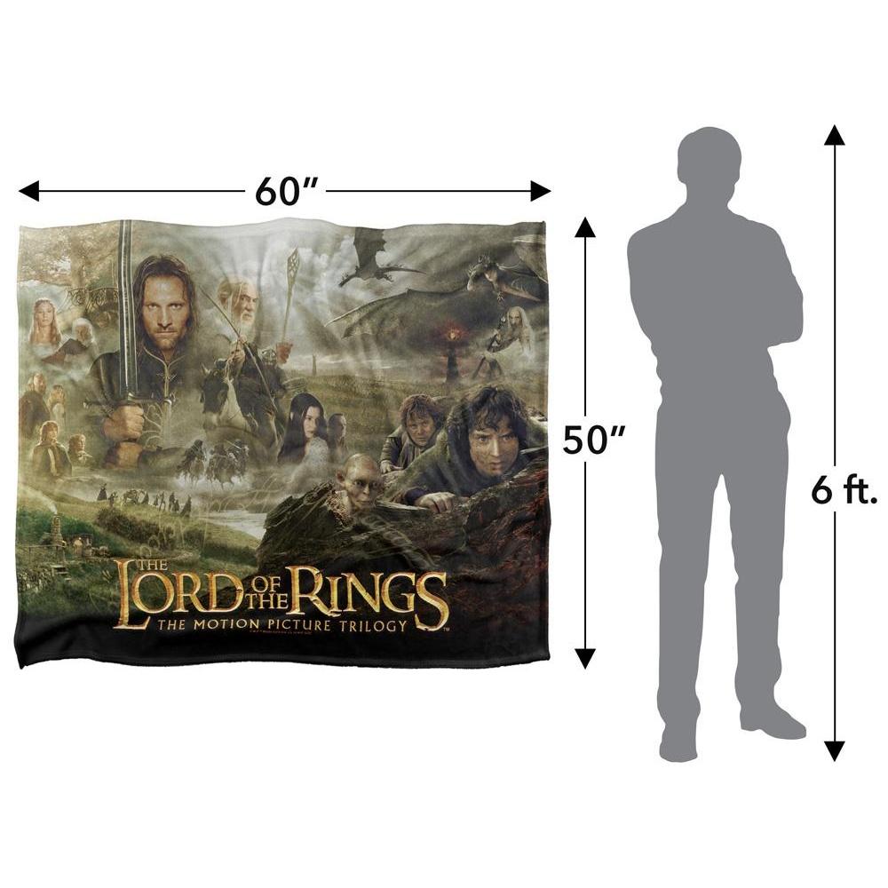 LORD OF THE RINGS Movie Poster Blanket