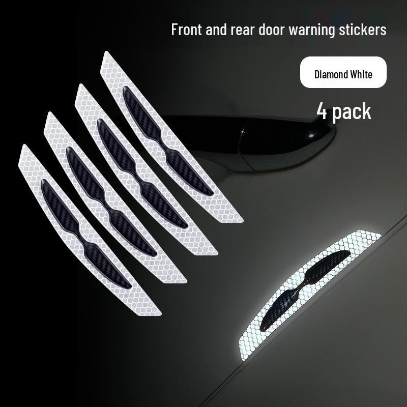 Carbon Fiber Car Body Decoration Stickers & Air Vent Accent