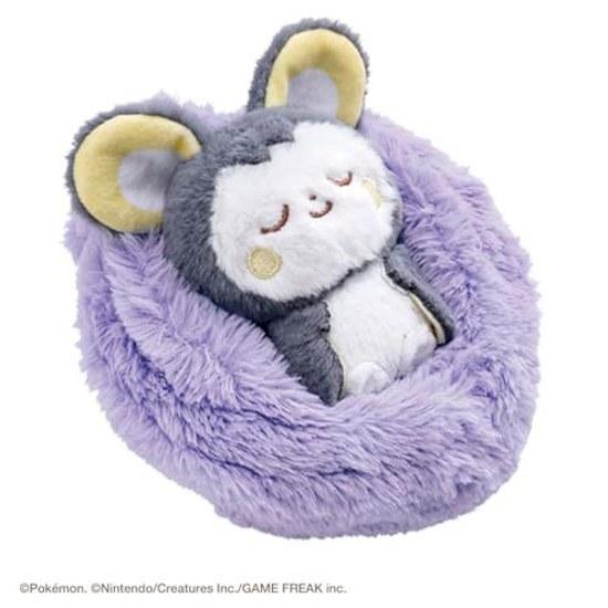 Takara Tomy Pocket Monster Pokemon Pokepeace Suyasuya Fruit Plush Emonga
