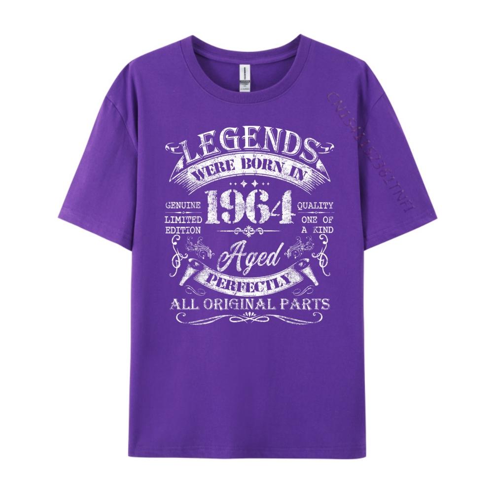 Legends Were Born In 1964 Years Old Birthday New T Shirt Printed Tshirt Thanksgiving