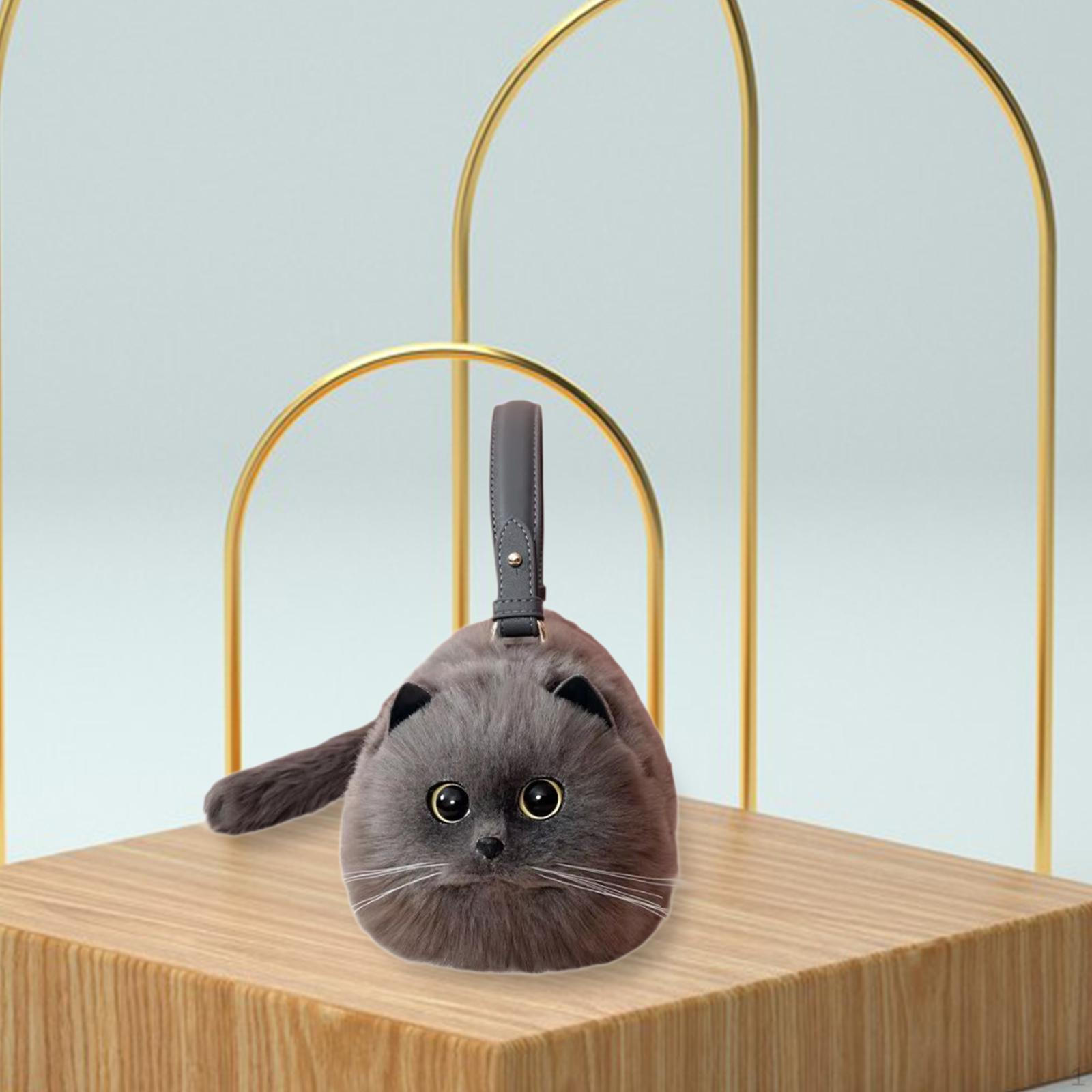 Cat Doll Bag for Women Adorable Novelty Lady Handbag Festivals Party Events S 5980₽