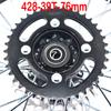 Rear Rims Aluminum Alloy 1.85X16" Inch  Disc Plate Wheel with Disc Brake&sprocket for KLX CRF Kayo Apollo BSE Pit Bike Dit Bike