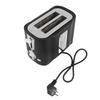 Bread Machine Household Small Mini 850W Stainless Steel Bread Sandwich Reheat Breakfast Machine